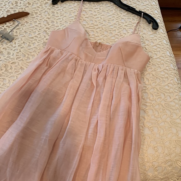 Zimmerman Dancer Empire waist dress New Size 1Dusty pink - Picture 6 of 10